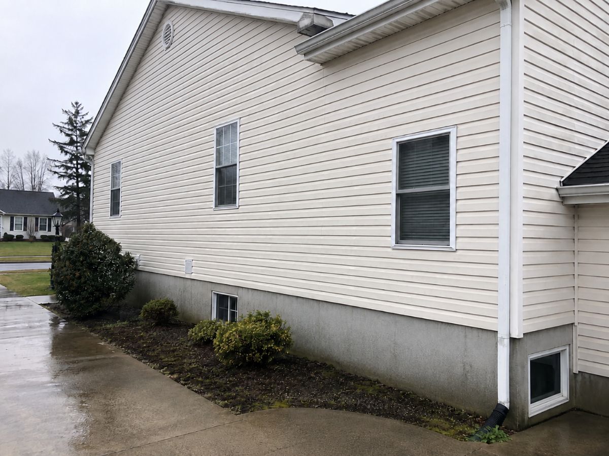 Pressure washing in Halifax — after